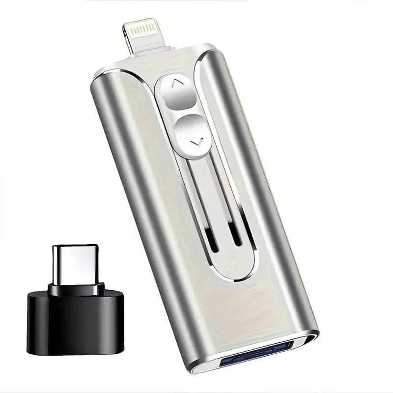 Clé USB 4 en 1 pour iPhone/iPad/Android/PC
