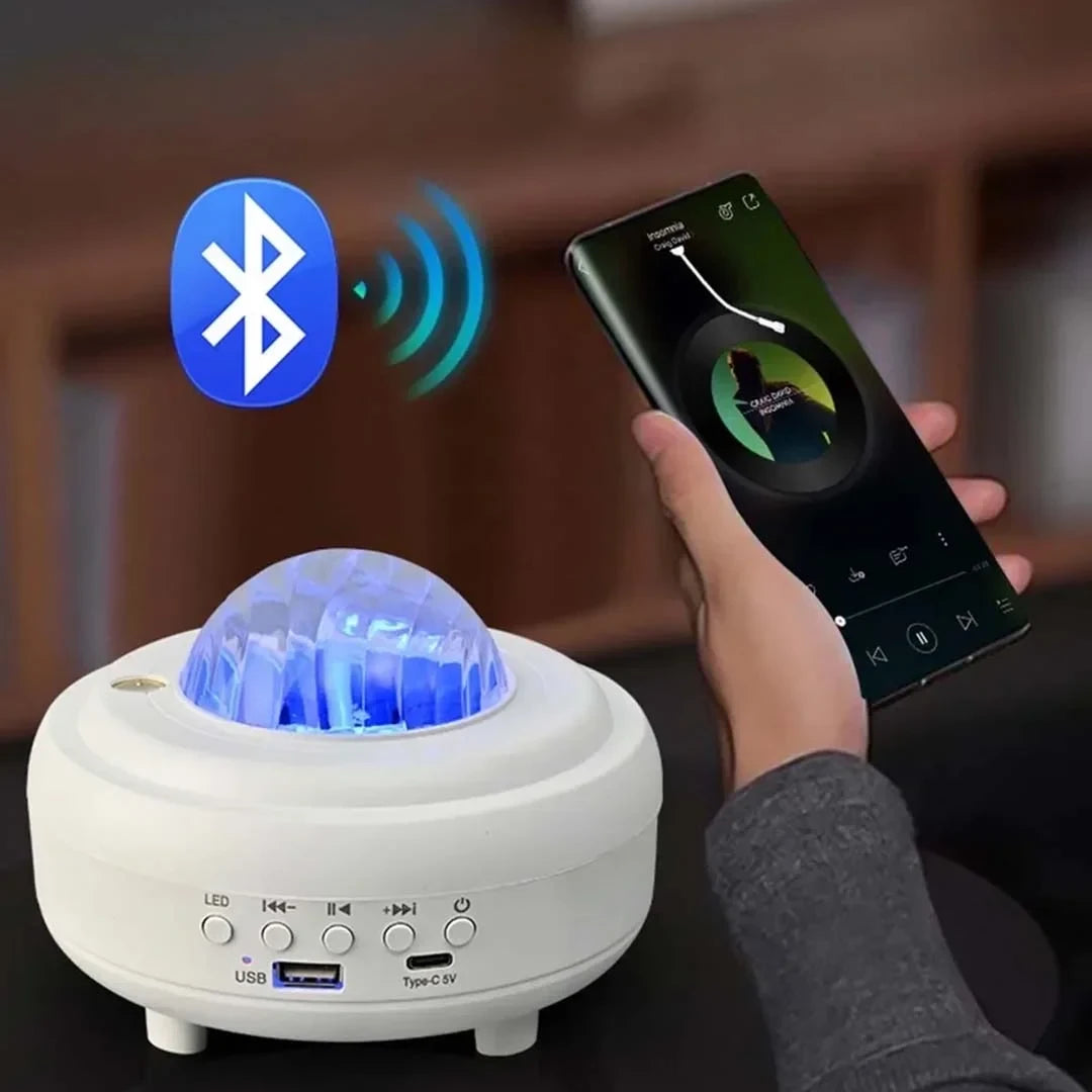 AuroraSky Pro 360° – Projecteur d'Aurores Boréales Connecté