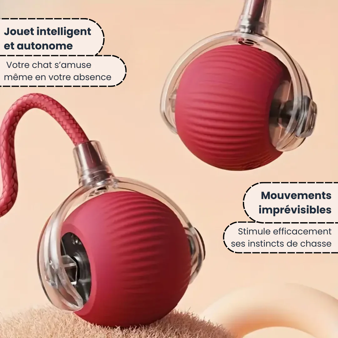 HuntSphere™ – Balle Intelligente Interactive pour Chats