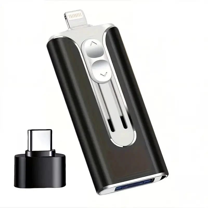 Clé USB 4 en 1 pour iPhone/iPad/Android/PC