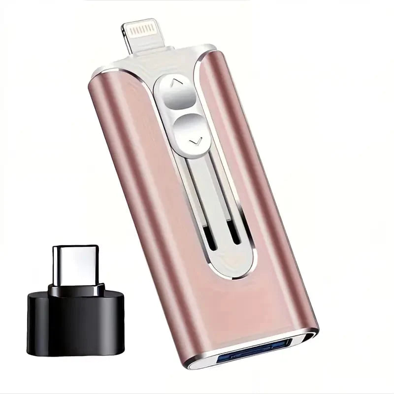 Clé USB 4 en 1 pour iPhone/iPad/Android/PC