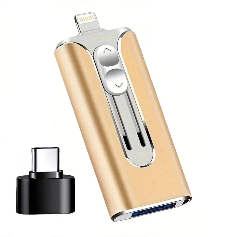 Clé USB 4 en 1 pour iPhone/iPad/Android/PC