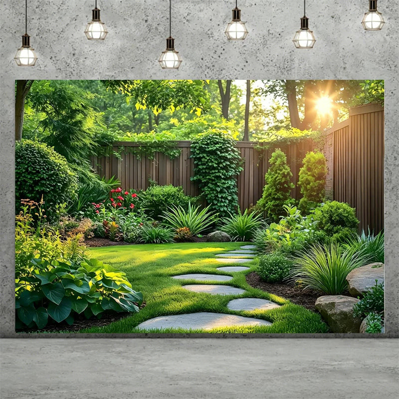 GardenMagic™ – Fond Décoratif Immersif.