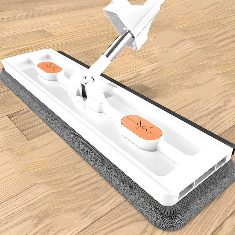 SwiftMop™ - Balai Serpillière Microfibre 360° Grand Format (42cm)