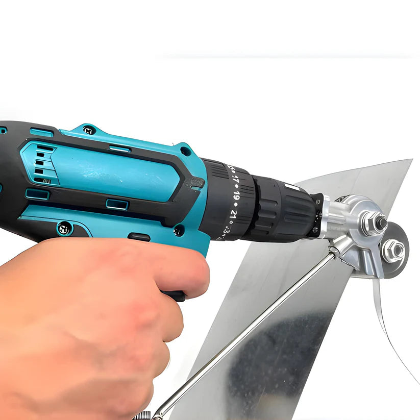 CortaMétal™ – Grignoteuse de Tôle Professionnelle pour Perceuse